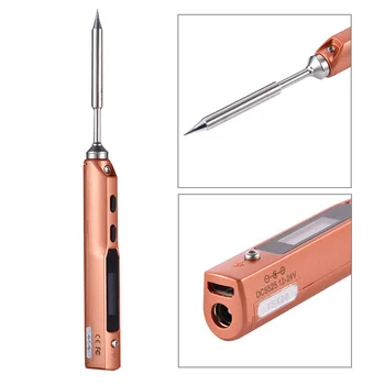 New Full Set Intelligent Programmable Electric Soldering Iron Digital LCD TS100 Mini Soldering Iron Control Terminal TS-I TS-B2
New Full Set Intelligent Programmable Electric Soldering Iron Digital LCD TS100 Mini Soldering Iron Control Terminal TS-I TS-B2
