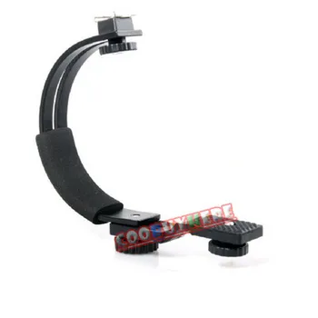 100% New Camera C-Shape Bracket for Flash LED Video light DC DSLR SLR Camera mini DV Camcorder Hot-Shoe and Flash Triggers
100% New Camera C-Shape Bracket for Flash LED Video light DC DSLR SLR Camera mini DV Camcorder Hot-Shoe and Flash Triggers