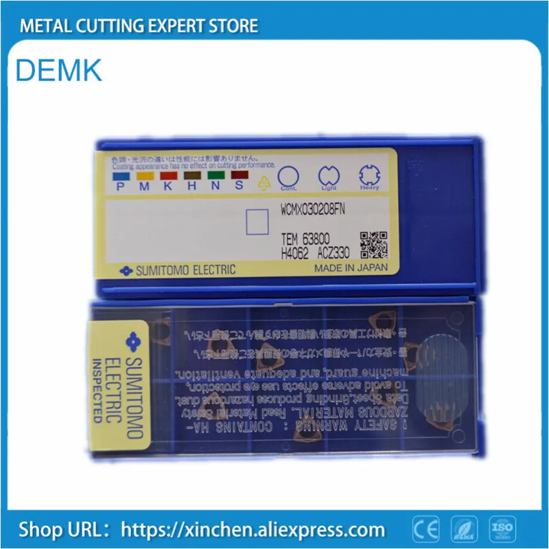 WCMX030208FN ACZ330 U Drill Quick Drill Carbide Blade for Sumitomo, Steel, Stainless Steel 10pcs
WCMX030208FN ACZ330 U Drill Quick Drill Carbide Blade for Sumitomo, Steel, Stainless Steel 10pcs