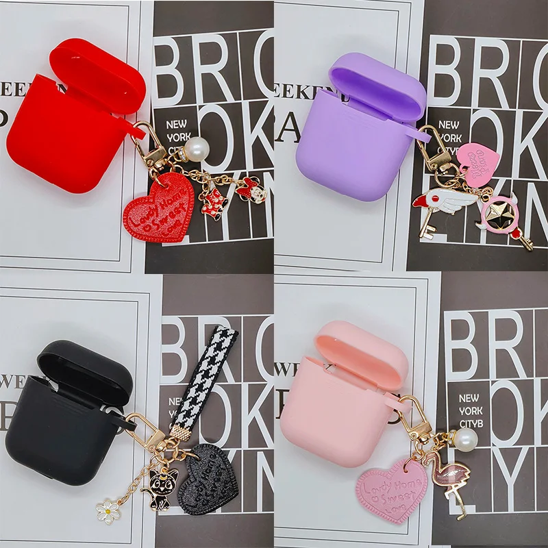 Cute Mickey Decorative Silicone Case for Apple Airpods Cover Bluetooth Earphone Accessories Airpod Protective Cover Key Ring
Cute Mickey Decorative Silicone Case for Apple Airpods Cover Bluetooth Earphone Accessories Airpod Protective Cover Key Ring