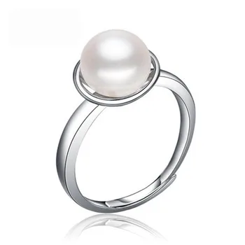 PEISENI 100% natural freshwater pearl ring 9-10mm real pearl Wedding Ring 925 Sterling Silver jewelry For Women Gift
PEISENI 100% natural freshwater pearl ring 9-10mm real pearl Wedding Ring 925 Sterling Silver jewelry For Women Gift
