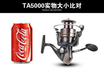 Spinning Fishing Reel full metal spool carretilha de pesca feeder carp wheel saltwater fishing reel
Spinning Fishing Reel full metal spool carretilha de pesca feeder carp wheel saltwater fishing reel
