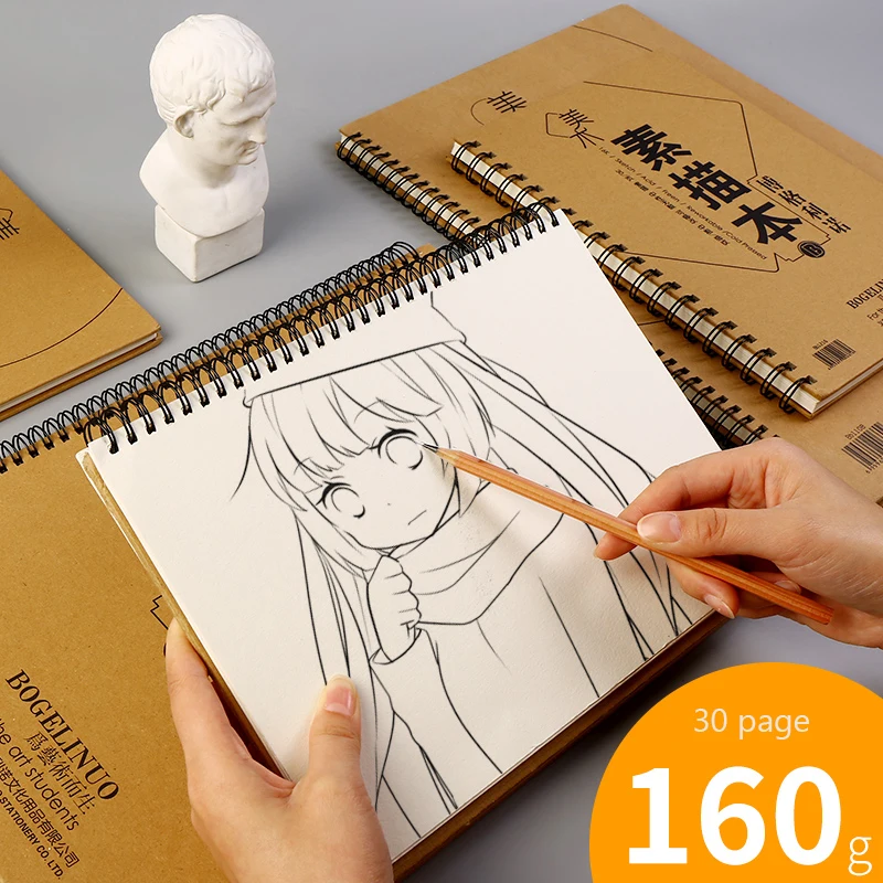 Bgln sketchbook 8K hand-painted blank art thicken eight open adult color lead paper sketchbook 16K album art supplies
Bgln sketchbook 8K hand-painted blank art thicken eight open adult color lead paper sketchbook 16K album art supplies
