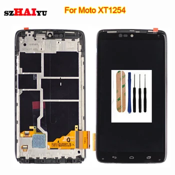 SZMUGUA 1024X600 5.2'' LCD For Motorola Droid Turbo XT1254 Screen LCD Display Touch Screen Digitizer Panel with Frame Housing
SZMUGUA 1024X600 5.2'' LCD For Motorola Droid Turbo XT1254 Screen LCD Display Touch Screen Digitizer Panel with Frame Housing