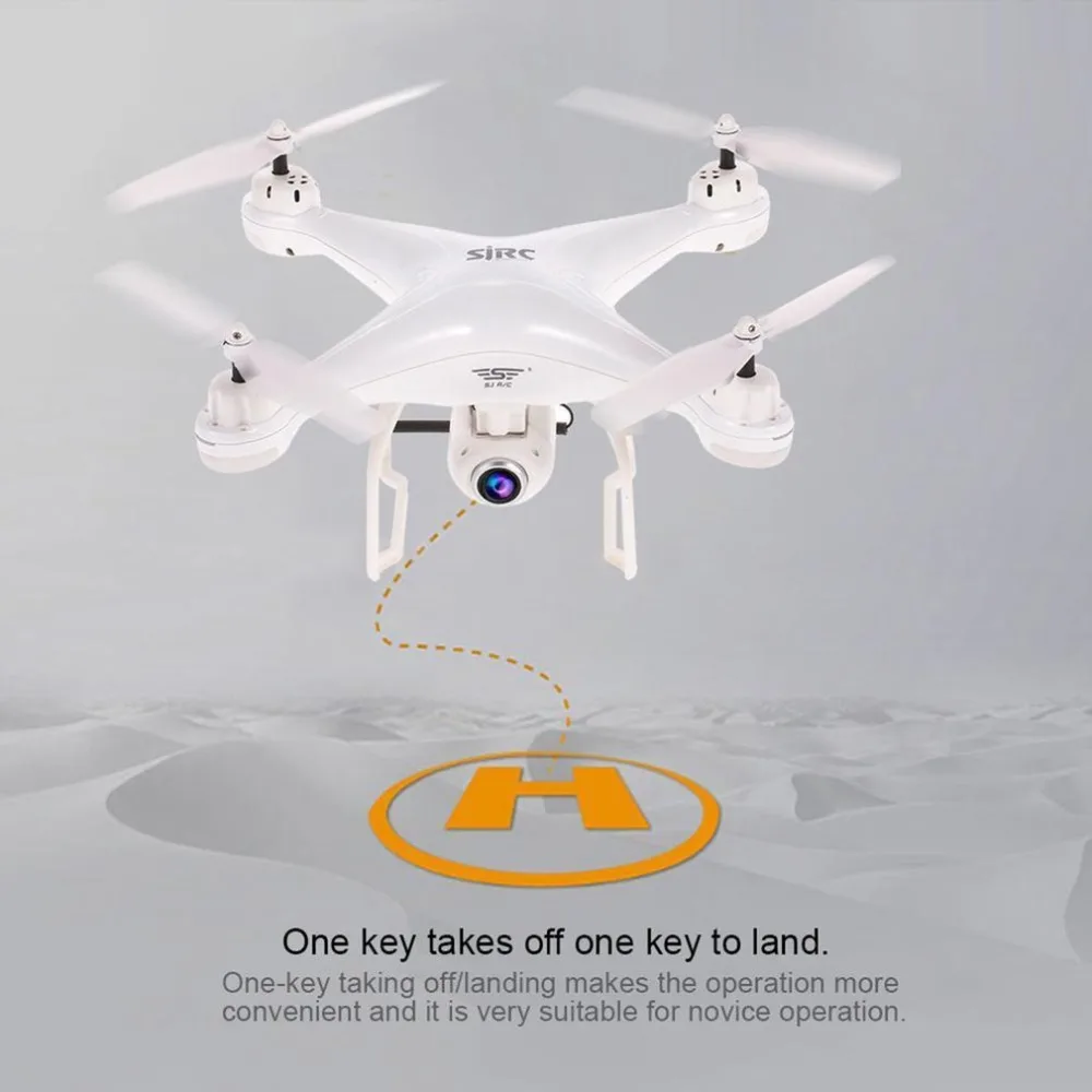 SJ R/C S20W FPV 720P 1080P Camera Selfie Altitude Hold Drone Headless Mode Auto Return Takeoff/Landing Hover GPS RC Quadcopter
SJ R/C S20W FPV 720P 1080P Camera Selfie Altitude Hold Drone Headless Mode Auto Return Takeoff/Landing Hover GPS RC Quadcopter