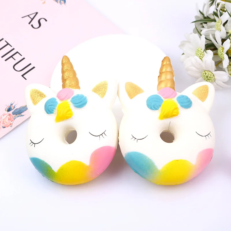 Big Jumbo Unicorn doughnuts Squishy Squeeze Squishi Squshy Toy Slow Rising for Adults Relieves Stress Anxiety Decoration
Big Jumbo Unicorn doughnuts Squishy Squeeze Squishi Squshy Toy Slow Rising for Adults Relieves Stress Anxiety Decoration