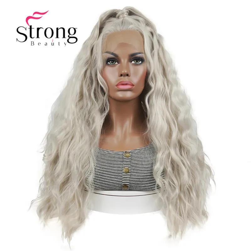 StrongBeauty Sliver Lace Front Wig Long Loose Wave Heat Resistant Synthetic Wig Women's Lace Hair
StrongBeauty Sliver Lace Front Wig Long Loose Wave Heat Resistant Synthetic Wig Women's Lace Hair