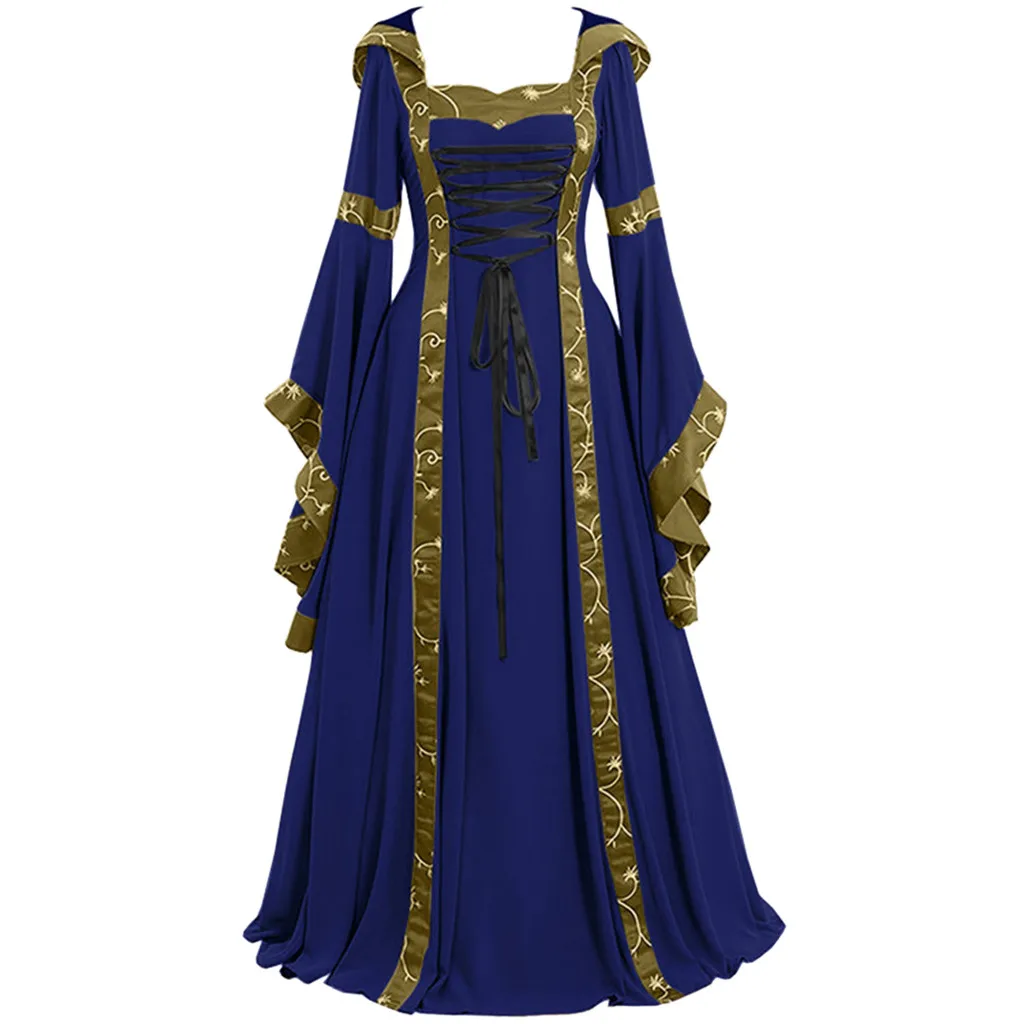 Plus Size Summer Gothic Party Dress Women 2019 Vintage Elegant Long Dress Midi Dress Long Sleeve Ladies Maxi Dresses
Plus Size Summer Gothic Party Dress Women 2019 Vintage Elegant Long Dress Midi Dress Long Sleeve Ladies Maxi Dresses