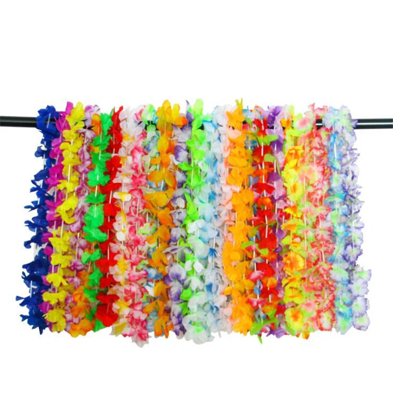 36Pcs/Pack Hawaii Lei Luau Party Supplies Garland Necklace Colorful Fancy Dress Party Hawaii Beach Fun Party Supplies
36Pcs/Pack Hawaii Lei Luau Party Supplies Garland Necklace Colorful Fancy Dress Party Hawaii Beach Fun Party Supplies