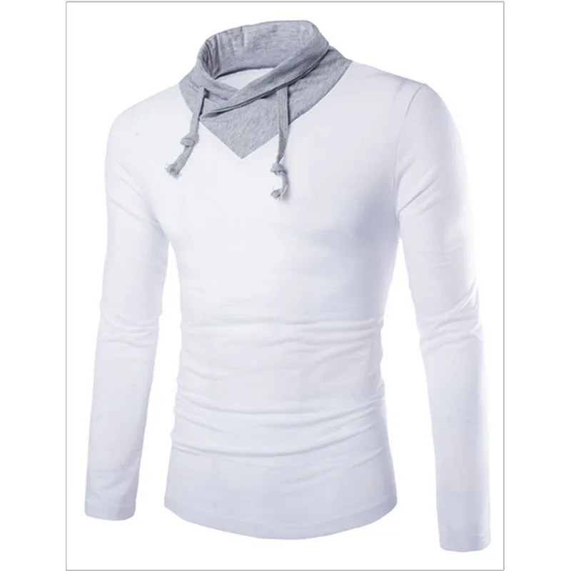 2017 the foreign trade sales color matching collar design Men's leisure fashion long-sleeved T-shirt
2017 the foreign trade sales color matching collar design Men's leisure fashion long-sleeved T-shirt