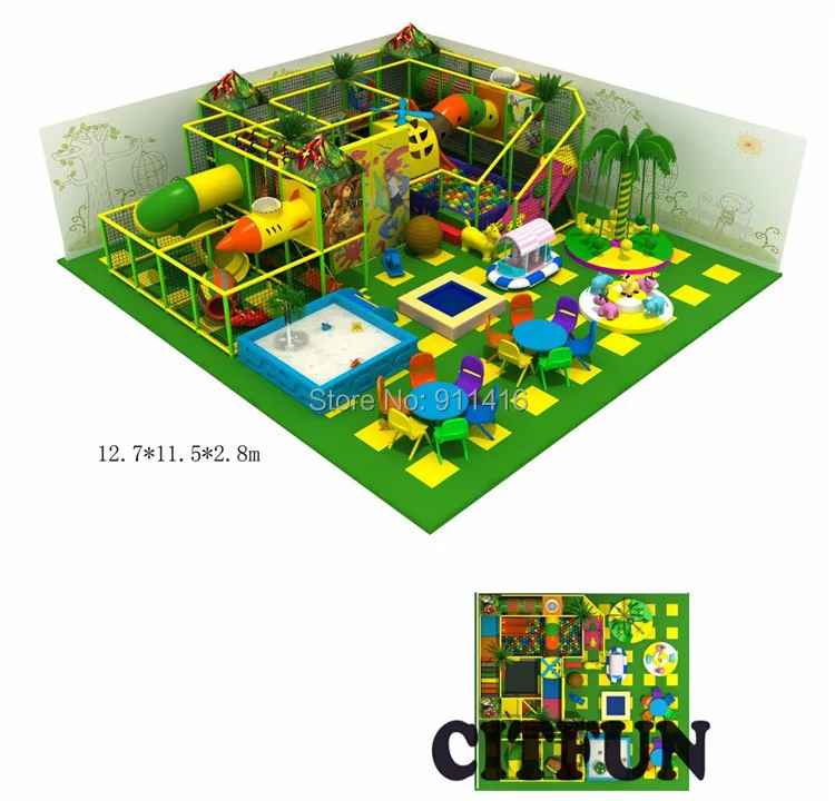 indoor play maze with learning area CIT-TSL167 | Спорт и развлечения