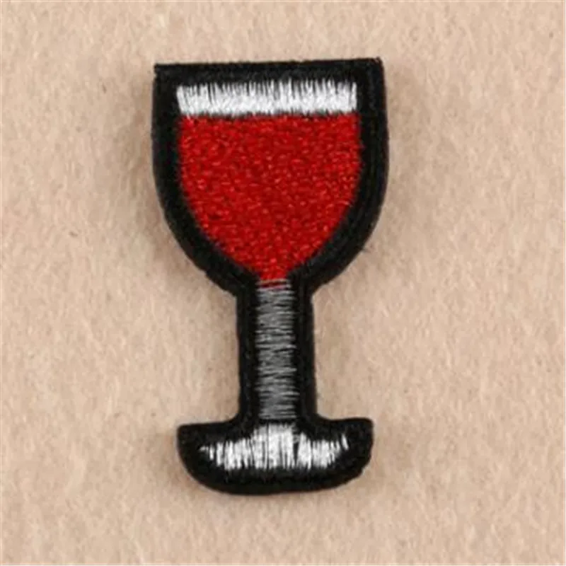 Clothing diy embroidery iron on patch deal with it Red wine glasses biker patches for clothes cute stickers fabric free shipping
Clothing diy embroidery iron on patch deal with it Red wine glasses biker patches for clothes cute stickers fabric free shipping