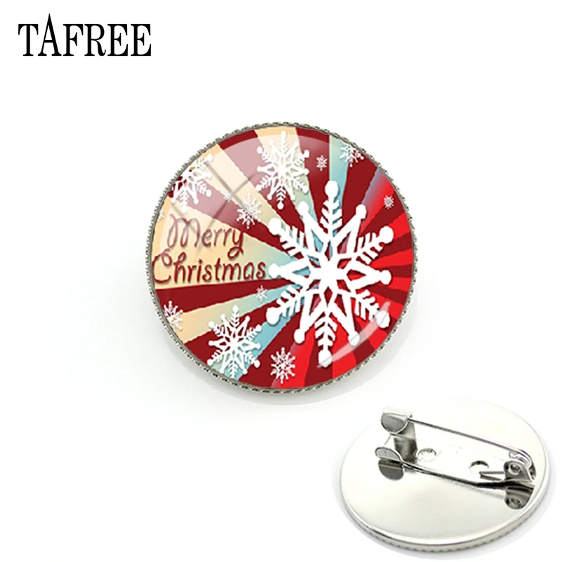 TAFREE Merry Christmas Snowflake Picture Brooch Pins New Fashion Glass Cabochon Bijoux Brooches Jewelry J164
TAFREE Merry Christmas Snowflake Picture Brooch Pins New Fashion Glass Cabochon Bijoux Brooches Jewelry J164