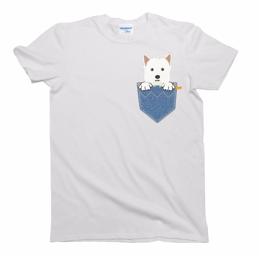 2018 Brand New Clothing Mens Pop Cotton Man West Highland Terrier Westie Pocket Dog Birthday Gift T-Shirt Mens Ladies Tee Shirt
2018 Brand New Clothing Mens Pop Cotton Man West Highland Terrier Westie Pocket Dog Birthday Gift T-Shirt Mens Ladies Tee Shirt