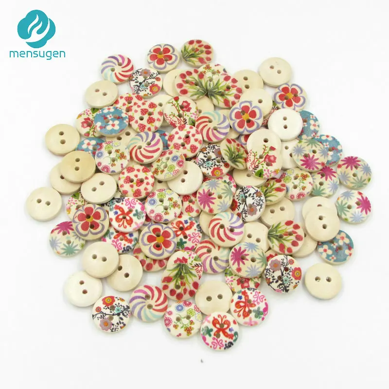 100pc, Colorful Floral Printed 2 Holes Wooden Buttons For Sewing,Scrapbooking,Crafts,DIY Clothing Accessories
100pc, Colorful Floral Printed 2 Holes Wooden Buttons For Sewing,Scrapbooking,Crafts,DIY Clothing Accessories