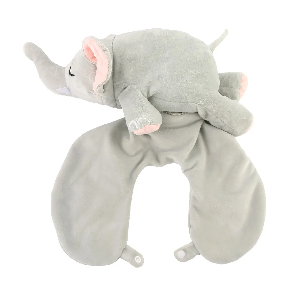 Cozfay Free Dropshipping Convertible U-shaped Neck Pillow Elephant Animal Stuffed Plush Toy Multifunctional Travel Pillow Gifts
Cozfay Free Dropshipping Convertible U-shaped Neck Pillow Elephant Animal Stuffed Plush Toy Multifunctional Travel Pillow Gifts
