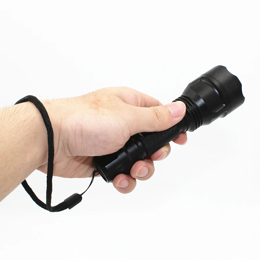 Tactical C8 450LM Q5 R5 LED Flashlight Torch Lamp Lantern Light Outdoor Night Light Camping Hunting
Tactical C8 450LM Q5 R5 LED Flashlight Torch Lamp Lantern Light Outdoor Night Light Camping Hunting