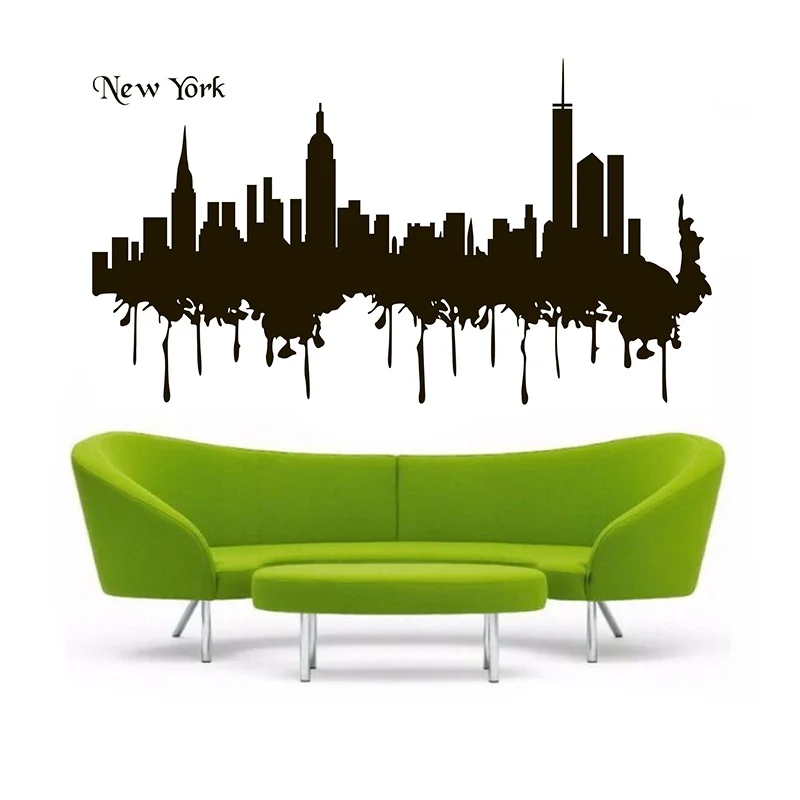 POOMOO Wall Sticker Wall Decal Bedroom Mural Words Sign New York Town City Skyline Bedroom 3 Sizes
POOMOO Wall Sticker Wall Decal Bedroom Mural Words Sign New York Town City Skyline Bedroom 3 Sizes