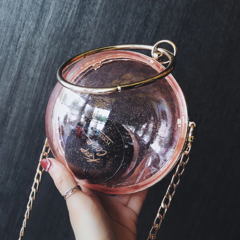 Fashion Party Evening Handbags Women Luxury Handbags Women Bags Designer Shoulder Bag Circle Ball Transparent Bags Sac A Main
Fashion Party Evening Handbags Women Luxury Handbags Women Bags Designer Shoulder Bag Circle Ball Transparent Bags Sac A Main