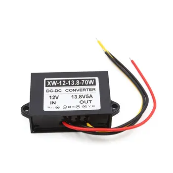 uxcell 12V to 13.8V DC-DC 5A Car Power Supply Inverter Transformer Converter Device 70W
uxcell 12V to 13.8V DC-DC 5A Car Power Supply Inverter Transformer Converter Device 70W