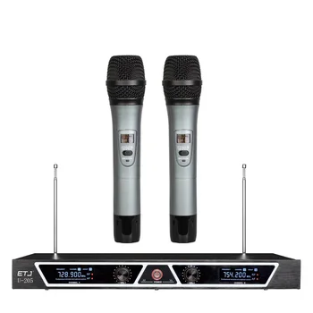 Professional Karaoke Microphone Wireless 2 Handheld Transmitter VHF U-205 Excellent Model Double Mic
Professional Karaoke Microphone Wireless 2 Handheld Transmitter VHF U-205 Excellent Model Double Mic