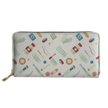 Nurse Designs Fashion English Print Womens Purses And Wallets Leather Long Clutch Coin Purse Female Bag Portefeuille Femme
Nurse Designs Fashion English Print Womens Purses And Wallets Leather Long Clutch Coin Purse Female Bag Portefeuille Femme