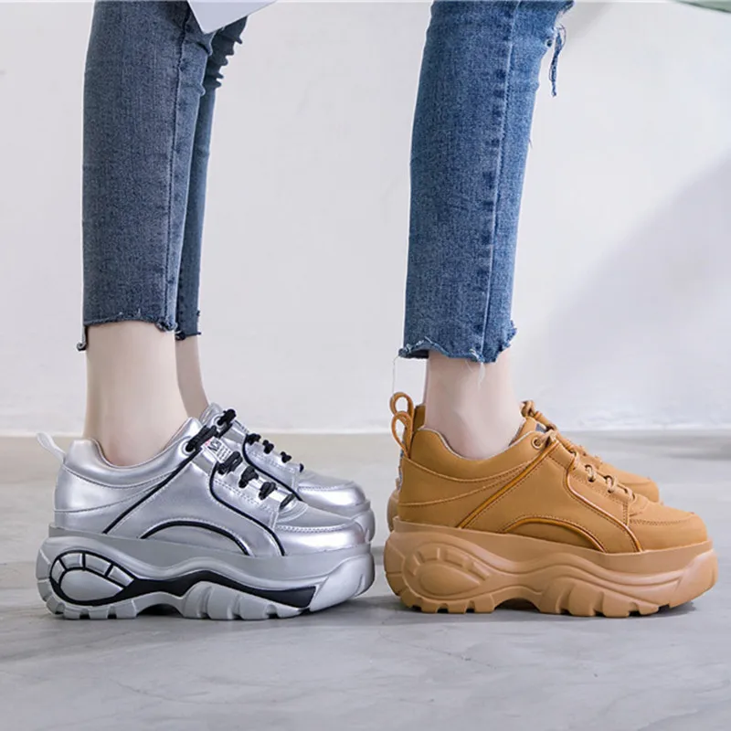 women sneakers 2019 Autumn Winter Fashion Platform Sneakers Ladies Brand Chunky Retro Causal Shoes Woman Leather Sports Shoes
women sneakers 2019 Autumn Winter Fashion Platform Sneakers Ladies Brand Chunky Retro Causal Shoes Woman Leather Sports Shoes