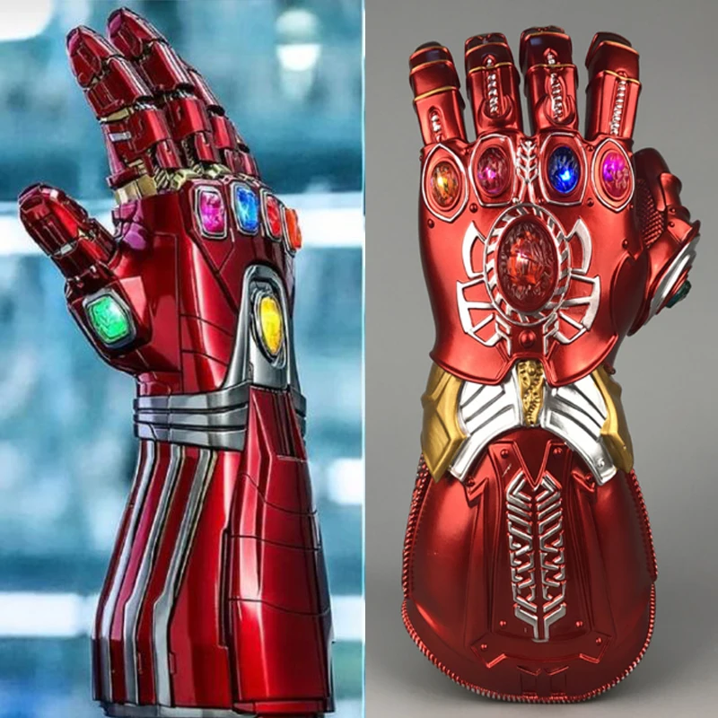 Avengers 4 Endgame Iron Man Infinity Gauntlet Cosplay Arm Thanos Latex Gloves Arms Mask Marvel Superhero Weapon Party Props toys 
Avengers 4 Endgame Iron Man Infinity Gauntlet Cosplay Arm Thanos Latex Gloves Arms Mask Marvel Superhero Weapon Party Props toys