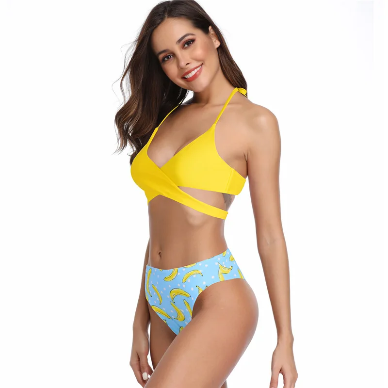 Bikinis Set High Waist Ruffle Vintage Bandeau Women Floral Bikini European And American New Style Bandage Cloth Sexy Split Swims
Bikinis Set High Waist Ruffle Vintage Bandeau Women Floral Bikini European And American New Style Bandage Cloth Sexy Split Swims