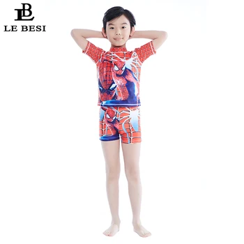 LEBESI 2018 Boys Swimsuit Two Piece Spiderman Child Shorts 6-14 Years old Kids Cartoon With Trunks Swimwear M-XXL
LEBESI 2018 Boys Swimsuit Two Piece Spiderman Child Shorts 6-14 Years old Kids Cartoon With Trunks Swimwear M-XXL
