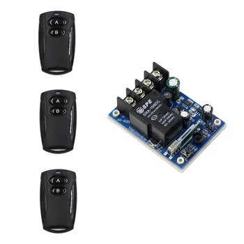 DC 12V-48V Wireless Remote Control Switch Radio Relay Remote Light ON OFF 40A Receiver + Black Transmitter
DC 12V-48V Wireless Remote Control Switch Radio Relay Remote Light ON OFF 40A Receiver + Black Transmitter