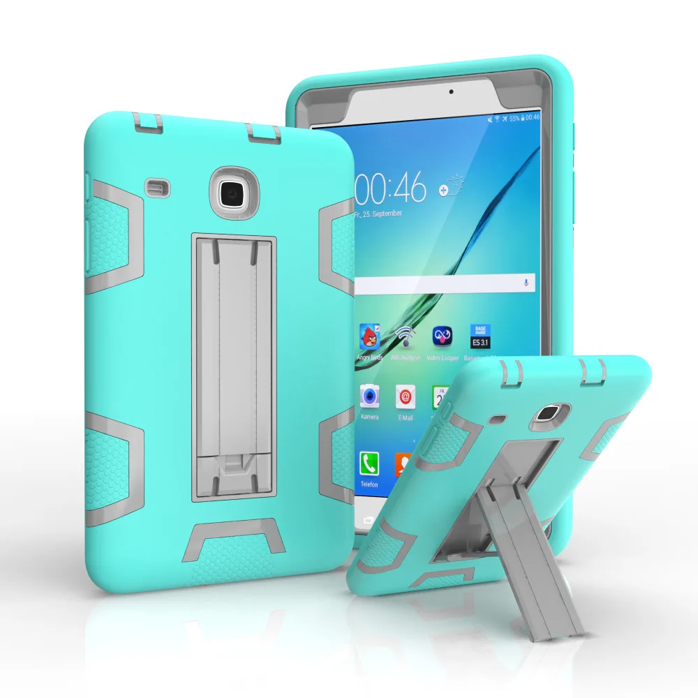 Soft Silicone +PC Shockproof Hybrid Armor Combo Robot Stand Funda Cover Case For Samsung Galaxy Tab E 8.0 T377 T375 SM-T377V/A/P
Soft Silicone +PC Shockproof Hybrid Armor Combo Robot Stand Funda Cover Case For Samsung Galaxy Tab E 8.0 T377 T375 SM-T377V/A/P