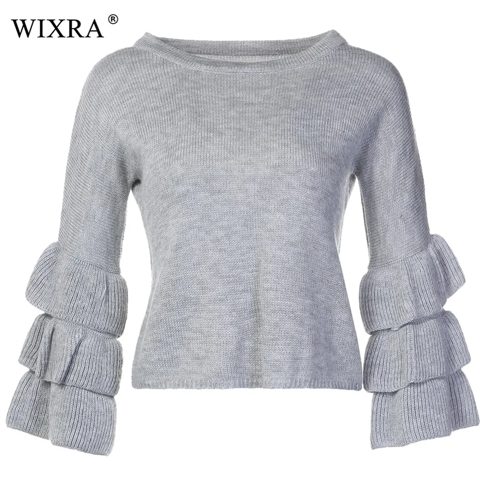 Wixra Basic Pullover 2018 Autumn Winter Women Butterfly Sleeve O Neck Sweaters Slim Top Warm Knitted Pullovers For Women
Wixra Basic Pullover 2018 Autumn Winter Women Butterfly Sleeve O Neck Sweaters Slim Top Warm Knitted Pullovers For Women