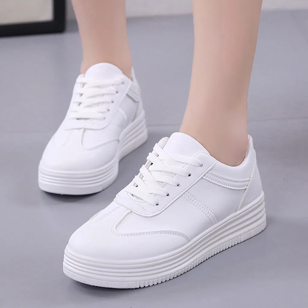 New Classic Thick Bottom Small White Shoes Casual Pure-Color Muffin Women Shoes Platform Sandals Zapatos De Mujer
New Classic Thick Bottom Small White Shoes Casual Pure-Color Muffin Women Shoes Platform Sandals Zapatos De Mujer