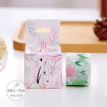 1 pcs fresh plant 3 cm X 10 m washi tape children like diy Diary decoration masking tape stationery scrapbooking tools
1 pcs fresh plant 3 cm X 10 m washi tape children like diy Diary decoration masking tape stationery scrapbooking tools