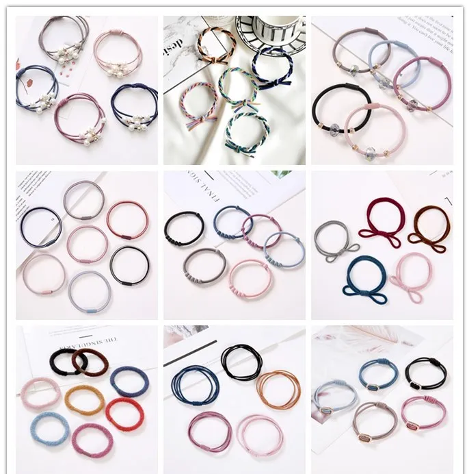 5Pc/lot Variety Pearl crystal Fashio Women Solid Elastic Hair Bands Sweet Simple Sports Dance Scrunchie Girls Hair Accessories
5Pc/lot Variety Pearl crystal Fashio Women Solid Elastic Hair Bands Sweet Simple Sports Dance Scrunchie Girls Hair Accessories