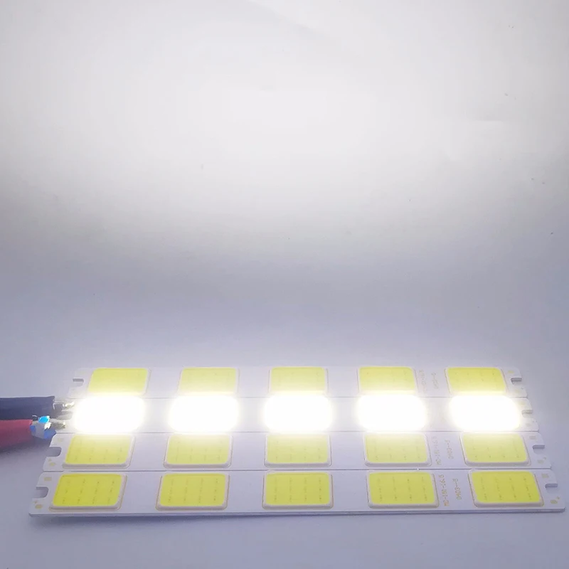 151x16.5mm COB LED Light 12V 5W DC LED Bulb Chip On Board Colorful COB Strip Modules For DIY Lighting
151x16.5mm COB LED Light 12V 5W DC LED Bulb Chip On Board Colorful COB Strip Modules For DIY Lighting