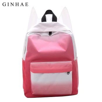2019 Candy Color Gradient School Backpack Bags For Teenage Girls Canvas Travel Rucksack Ladies Fashion Shoulder Travel Mochilas
2019 Candy Color Gradient School Backpack Bags For Teenage Girls Canvas Travel Rucksack Ladies Fashion Shoulder Travel Mochilas