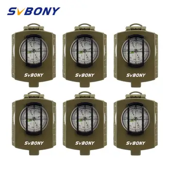 6 pcs SVBONY Compass Pocket Style Survival Military Outdoor Metal Compass for Hiking Travel Hunting Camping Equipment F9136
6 pcs SVBONY Compass Pocket Style Survival Military Outdoor Metal Compass for Hiking Travel Hunting Camping Equipment F9136