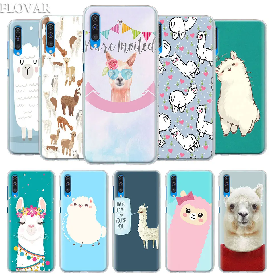 Cute Lama Alpaca Case Cover for Samsung Galaxy A30 A40 A50 A70 A6 A8 Plus A7 A9 2018 M30 Phone Case Coque
Cute Lama Alpaca Case Cover for Samsung Galaxy A30 A40 A50 A70 A6 A8 Plus A7 A9 2018 M30 Phone Case Coque