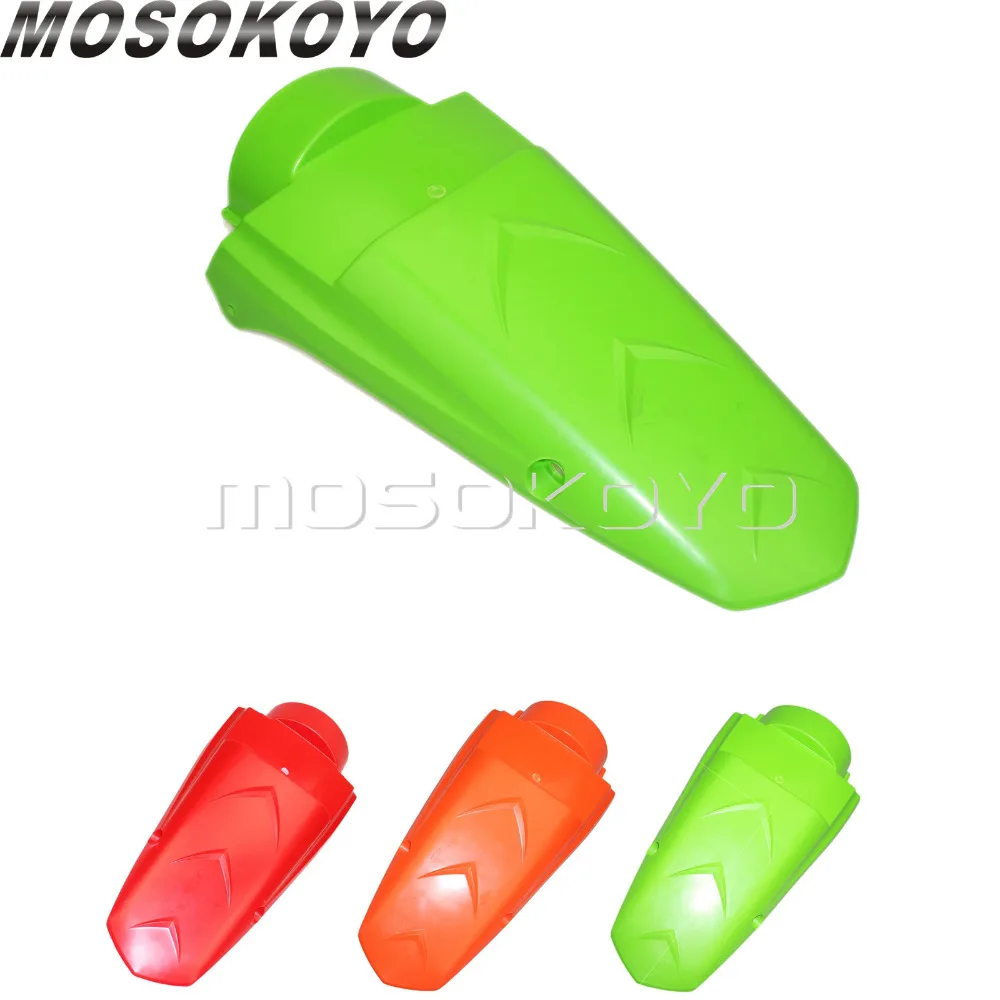 Зеленый Кроссовый Байк заднее крыло хвост брызговик для Honda Kawasaki Suzuki Yamaha