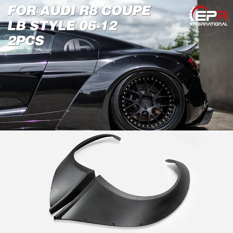 Car-styling LB Style FRP Fiber Glass Wide Rear Fender Flare Arch Fiberglass Wheel Cover Tuning Kit For Audi R8 V8 06-12 Coupe
Car-styling LB Style FRP Fiber Glass Wide Rear Fender Flare Arch Fiberglass Wheel Cover Tuning Kit For Audi R8 V8 06-12 Coupe