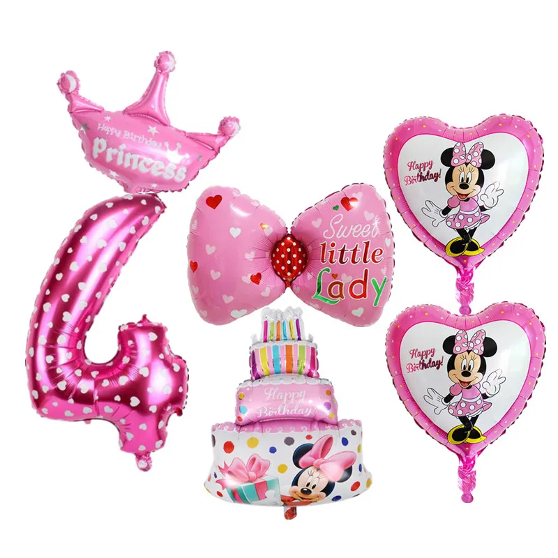 6pcs Kids 4th Birthday Balloons Set Number 4 Foil Balloons For Baby Boy Girl 4 Years Old Happy Birthday Decoration Air Balloons
6pcs Kids 4th Birthday Balloons Set Number 4 Foil Balloons For Baby Boy Girl 4 Years Old Happy Birthday Decoration Air Balloons