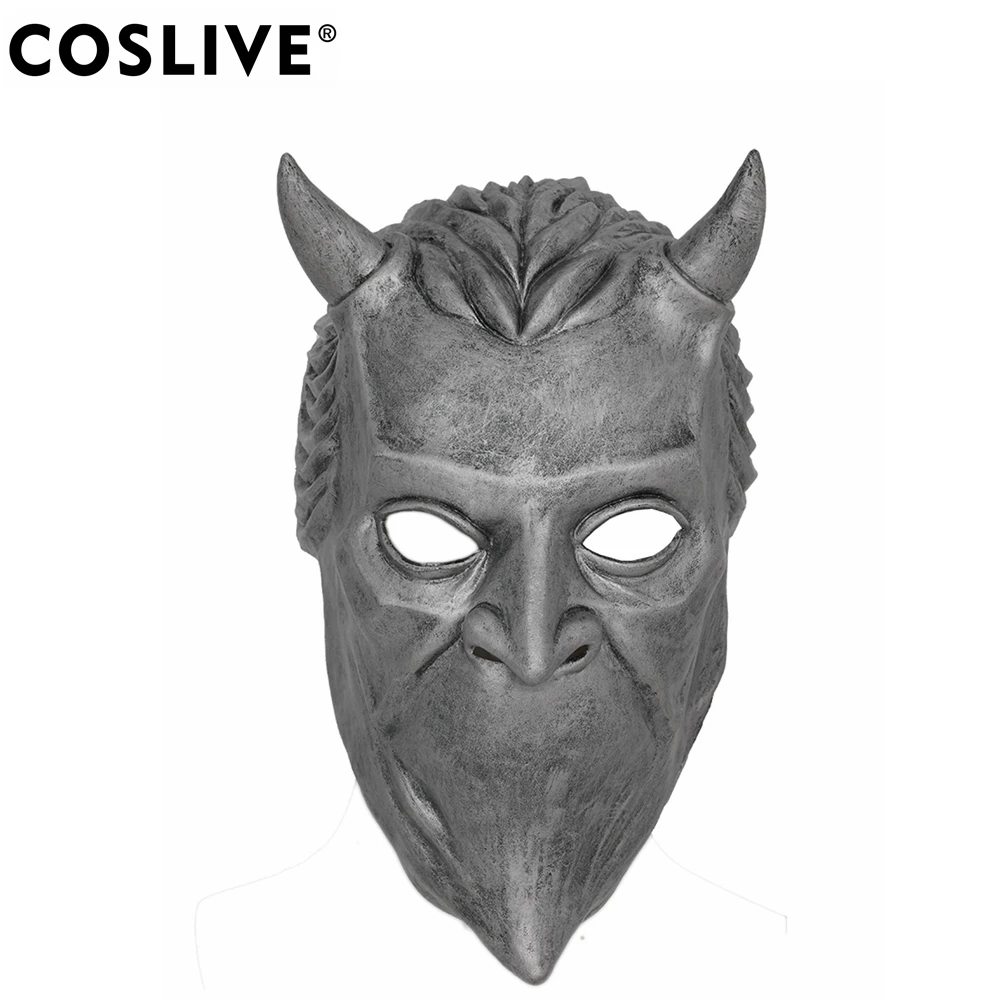 Coslive Ghost B. C. Рок-ролл Группа безыменный вурдалак латексная костюмная маска