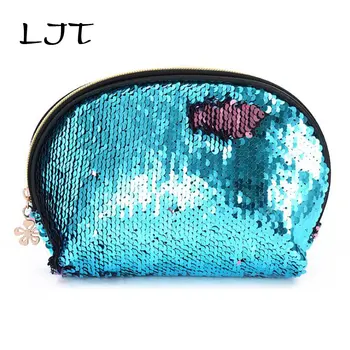 LJT 2019 New Sequin Handbags Women Portable Travel Cosmetic Bag Makeup Case Mermaid Sequins Evening Bag For Girls Wedding Clutch
LJT 2019 New Sequin Handbags Women Portable Travel Cosmetic Bag Makeup Case Mermaid Sequins Evening Bag For Girls Wedding Clutch