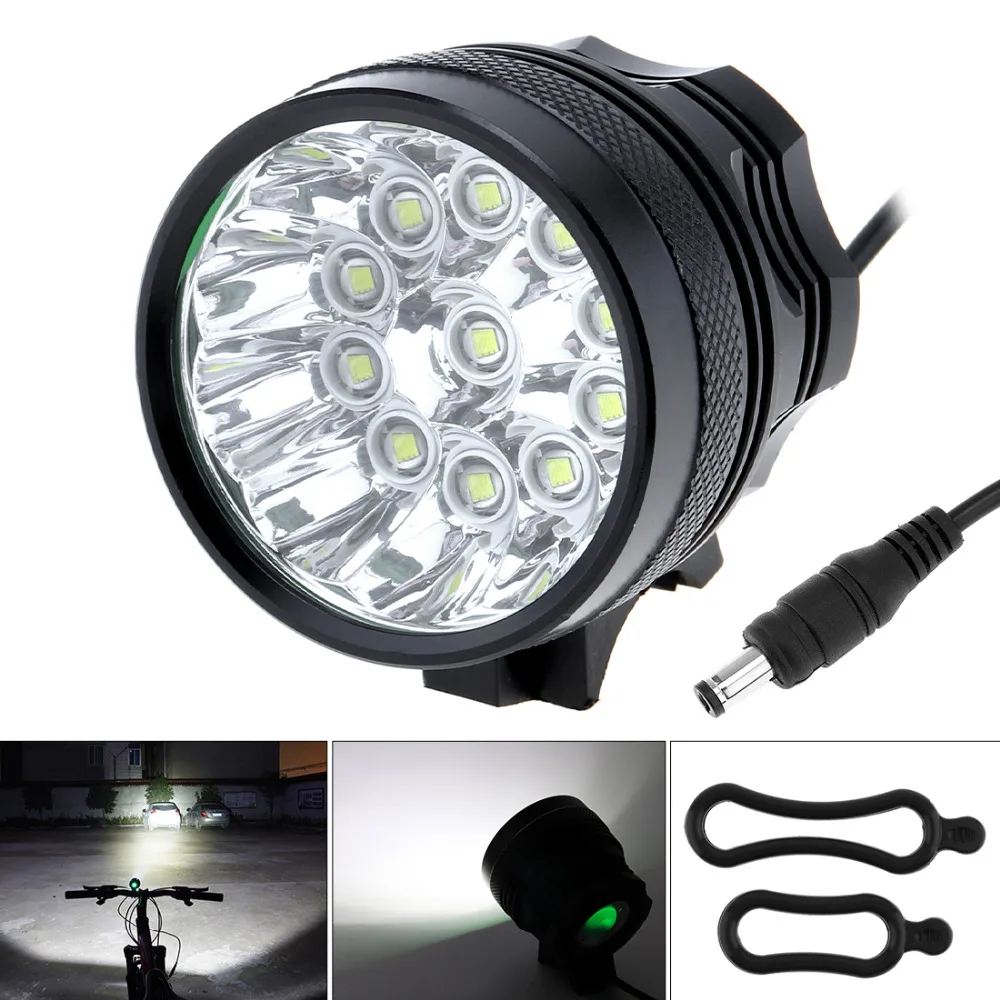 Waterproof 7000LM 3 Modes 11 x XM-L T6 LED Super Bright Camping Fishing Bicycle Cycling Flashing Light Lamp Bike Light
Waterproof 7000LM 3 Modes 11 x XM-L T6 LED Super Bright Camping Fishing Bicycle Cycling Flashing Light Lamp Bike Light