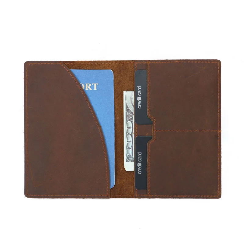 Man Crazy Horse Genuine Leather Wallet Passport Holder Credit Card Cover RFID Blocking Safe Card Wallet Brown
Man Crazy Horse Genuine Leather Wallet Passport Holder Credit Card Cover RFID Blocking Safe Card Wallet Brown
