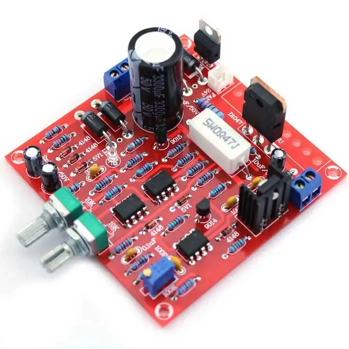Red 0-30V 2mA-3A Continuously Adjustable DC Regulated Power Supply DIY Kit for school education lab
Red 0-30V 2mA-3A Continuously Adjustable DC Regulated Power Supply DIY Kit for school education lab
