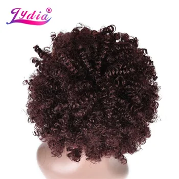 Lydia 8inch Synthetic Chignon Bun Curly 99J# Hair With Two Plastic Combs Easy Chignon Updo for Short Hair Wedding Hairstyle
Lydia 8inch Synthetic Chignon Bun Curly 99J# Hair With Two Plastic Combs Easy Chignon Updo for Short Hair Wedding Hairstyle