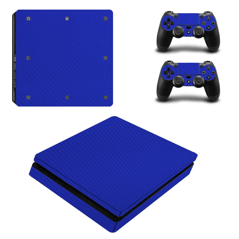 Carbon Fibre Skin Sticker For Sony Playstation 4 Slim Console + 2pcs Gamepad Vinyl Decal Cover For Sony PS4 Slim Controller
Carbon Fibre Skin Sticker For Sony Playstation 4 Slim Console + 2pcs Gamepad Vinyl Decal Cover For Sony PS4 Slim Controller